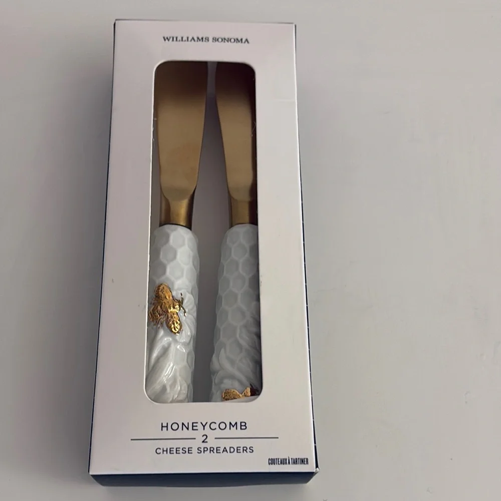 Williams Sonoma Honeycomb Cheese Spreaders